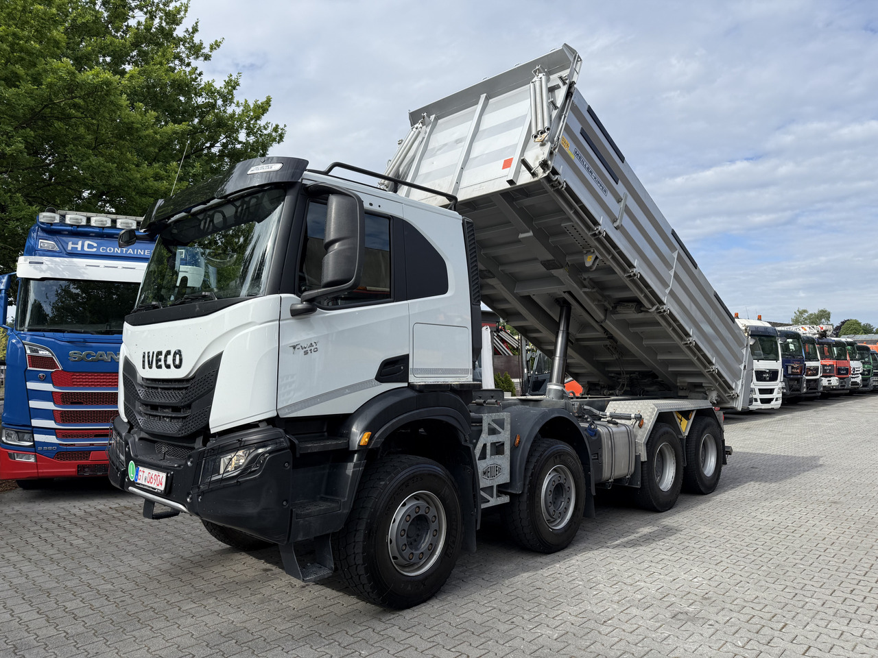 Iveco T-Way 510 / AT410T51 8X4 Meiller - Camion benne: photos 1 Iveco T-Way 510 / AT410T51 8X4 Meiller - Camion benne: photos 1