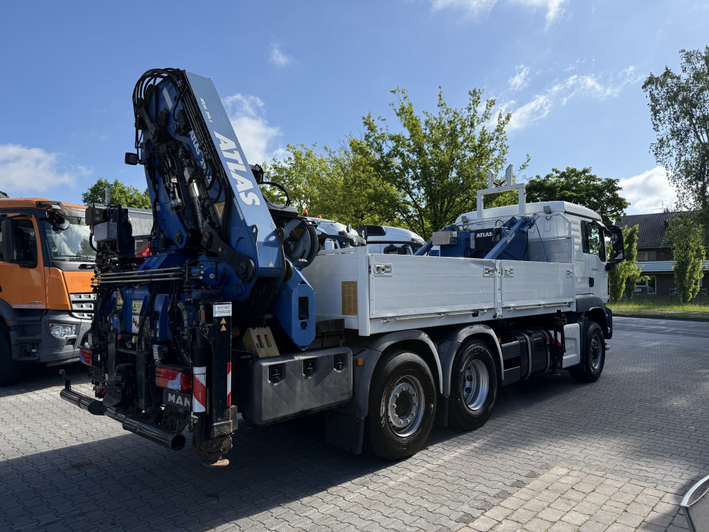 Camion plateau, Camion grue MAN TGS 28.440 6X4H-4 Atlas 290 bis 24 Meter: photos 12