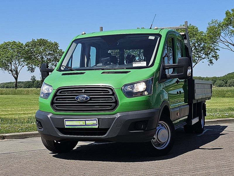 Ford Transit 2.0 DUB.CAB Hiab-Kraan! - Utilitaire plateau: photos 1 Ford Transit 2.0 DUB.CAB Hiab-Kraan! - Utilitaire plateau: photos 1