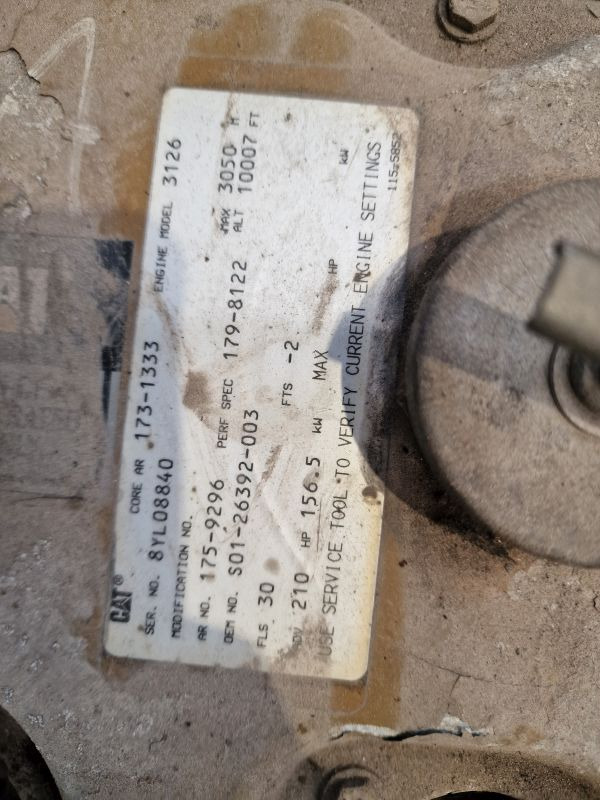 Caterpillar 3126B Engine (Industrial) - Moteur pour Matériel industriel: photos 2 Caterpillar 3126B Engine (Industrial) - Moteur pour Matériel industriel: photos 2