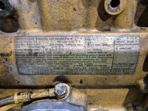 Caterpillar C4.4 Engine (Plant) - Moteur pour Engins de chantier: photos 2 Caterpillar C4.4 Engine (Plant) - Moteur pour Engins de chantier: photos 2