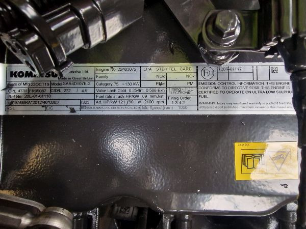 Cummins/Komatsu QSB4.5/SAA4D107E-3 Engine (Plant) - Moteur pour Engins de chantier: photos 2 Cummins/Komatsu QSB4.5/SAA4D107E-3 Engine (Plant) - Moteur pour Engins de chantier: photos 2