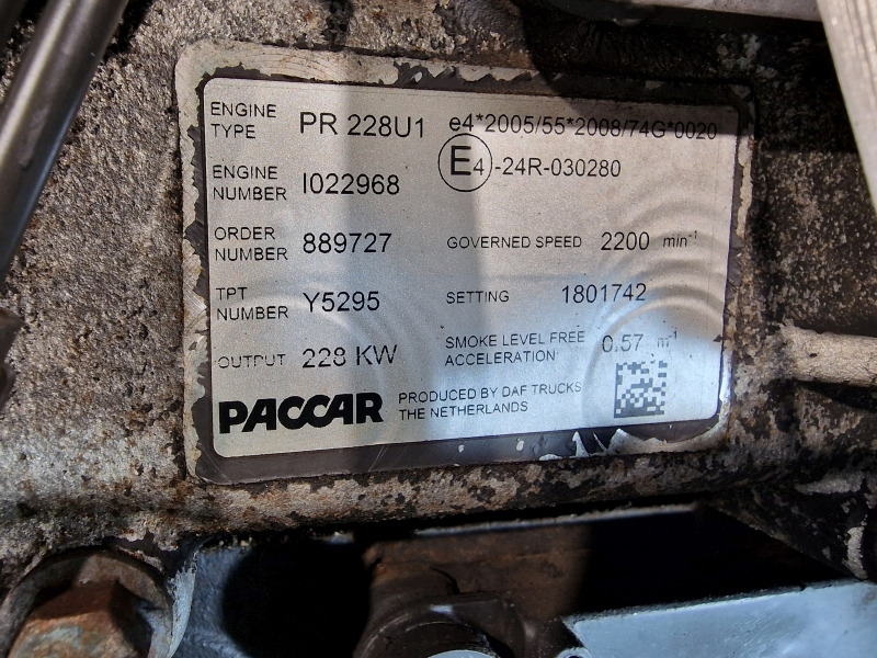 DAF CF PR228 U1 Refuse Spec Engine (Truck) - Moteur pour Camion: photos 2 DAF CF PR228 U1 Refuse Spec Engine (Truck) - Moteur pour Camion: photos 2