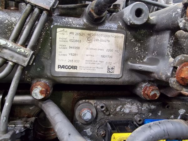 DAF PR265 U1 Engine (Truck) - Moteur pour Camion: photos 2 DAF PR265 U1 Engine (Truck) - Moteur pour Camion: photos 2