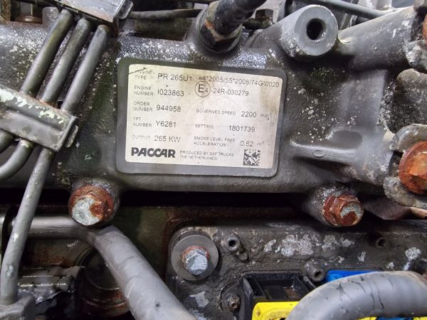 DAF PR265 U1 Engine (Truck) - Moteur pour Camion: photos 3 DAF PR265 U1 Engine (Truck) - Moteur pour Camion: photos 3