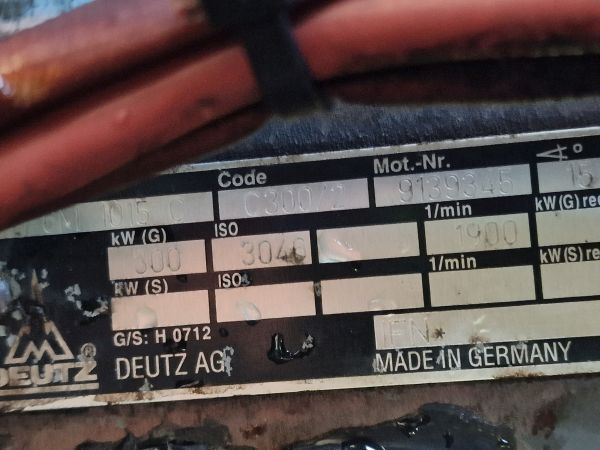 Deutz BF6M1015C Engine (Industrial) - Moteur pour Matériel industriel: photos 2 Deutz BF6M1015C Engine (Industrial) - Moteur pour Matériel industriel: photos 2