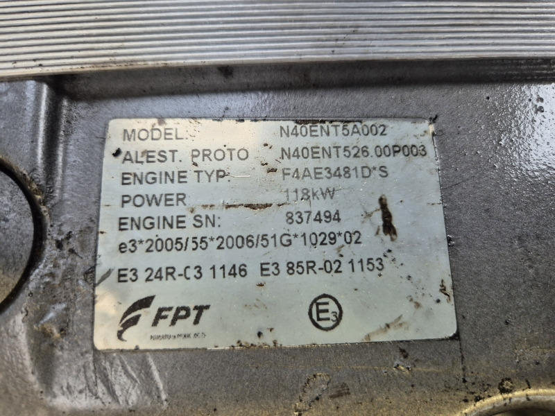 Iveco FPT N40ENT5A002 / F4AE3481D*S Engine (Plant) - Moteur pour Engins de chantier: photos 3 Iveco FPT N40ENT5A002 / F4AE3481D*S Engine (Plant) - Moteur pour Engins de chantier: photos 3