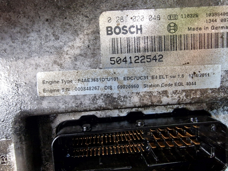 Moteur pour Camion Iveco Tector 6ISB Euro 5 F4AE3681D*U101 Engine (Truck): photos 10