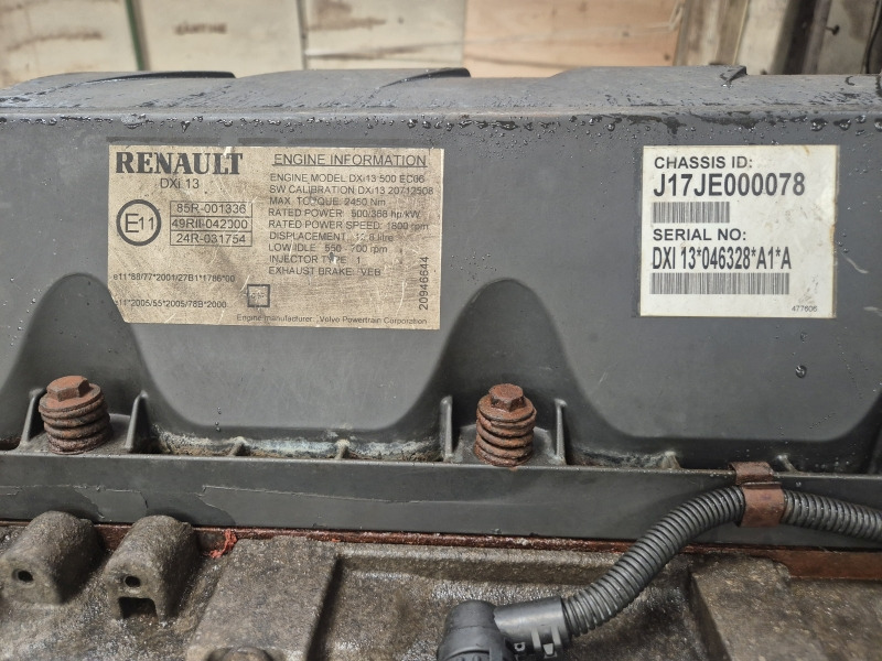 Volvo DXi13 500 EC06 Engine (Truck) - Moteur pour Camion: photos 2 Volvo DXi13 500 EC06 Engine (Truck) - Moteur pour Camion: photos 2
