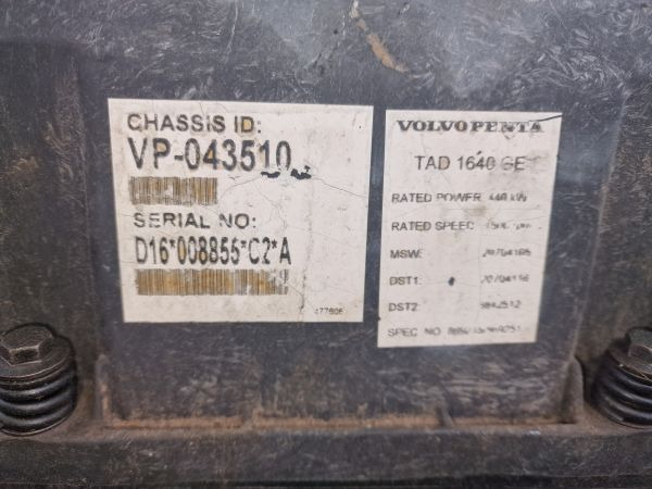 Volvo TAD1640GE Engine (Industrial) - Moteur pour Matériel industriel: photos 2 Volvo TAD1640GE Engine (Industrial) - Moteur pour Matériel industriel: photos 2