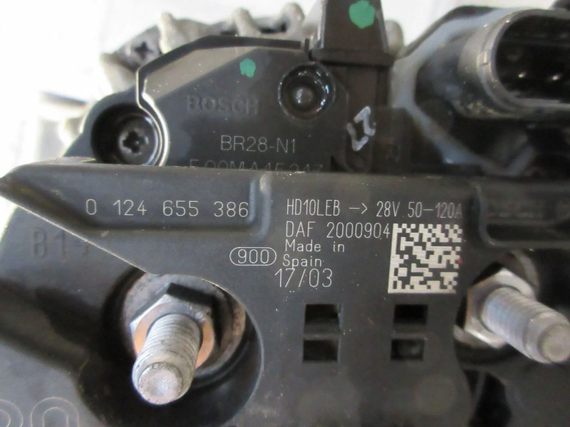 DAF 2000904 DAF XF CF DYNAMO EURO 6 MODEL 2018 - Alternateur pour Camion: photos 5 DAF 2000904 DAF XF CF DYNAMO EURO 6 MODEL 2018 - Alternateur pour Camion: photos 5