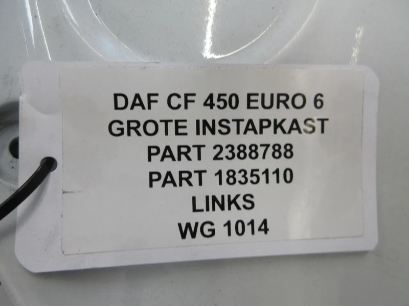 DAF 2388788 // 1835110 INSTAPKAST DAF CF 450 EURO 6 MODEL 2021 LINKS - Cabine et intérieur pour Camion: photos 5 DAF 2388788 // 1835110 INSTAPKAST DAF CF 450 EURO 6 MODEL 2021 LINKS - Cabine et intérieur pour Camion: photos 5