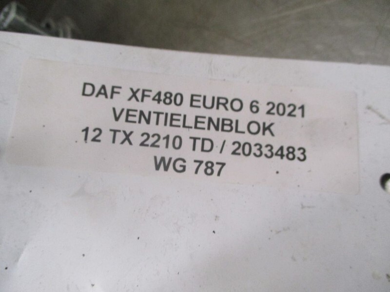 DAF XF480 2033483 VENTIELENBLOK 12 TX 2210 EURO 6 MODEL 2022 NIEUW! - Système électrique pour Camion: photos 2 DAF XF480 2033483 VENTIELENBLOK 12 TX 2210 EURO 6 MODEL 2022 NIEUW! - Système électrique pour Camion: photos 2