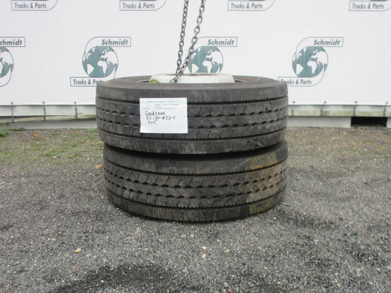 Goodyear 315/70R22.5 VOORBANDEN MET STAALWIEL 2X M+S VOLVO MODEL 2023 - Pneu pour Camion: photos 5 Goodyear 315/70R22.5 VOORBANDEN MET STAALWIEL 2X M+S VOLVO MODEL 2023 - Pneu pour Camion: photos 5