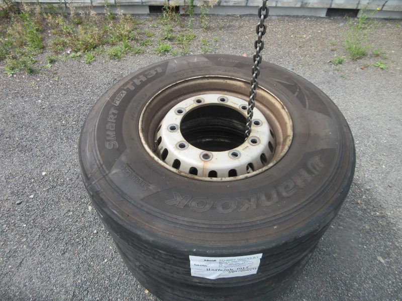 Hankook 385 / 65 R 22.5 OPLEGGER BANDEN MET STAAL WIEL - Pneu pour Camion: photos 4 Hankook 385 / 65 R 22.5 OPLEGGER BANDEN MET STAAL WIEL - Pneu pour Camion: photos 4
