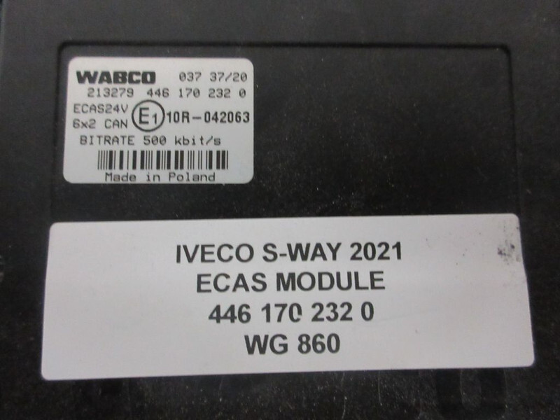 Iveco 5802313941 FCM MODULEN IVECO S WAY EURO 6 MODEL 2021 - Système électrique pour Camion: photos 3 Iveco 5802313941 FCM MODULEN IVECO S WAY EURO 6 MODEL 2021 - Système électrique pour Camion: photos 3