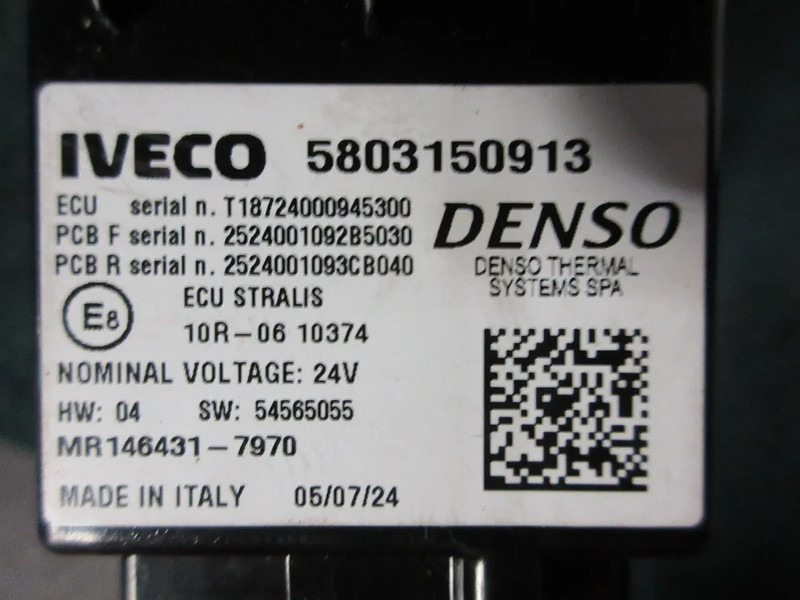 Iveco 5803150913 KACHELBEDIENING IVECO S WAY MODEL 2023 - Système électrique pour Camion: photos 5 Iveco 5803150913 KACHELBEDIENING IVECO S WAY MODEL 2023 - Système électrique pour Camion: photos 5