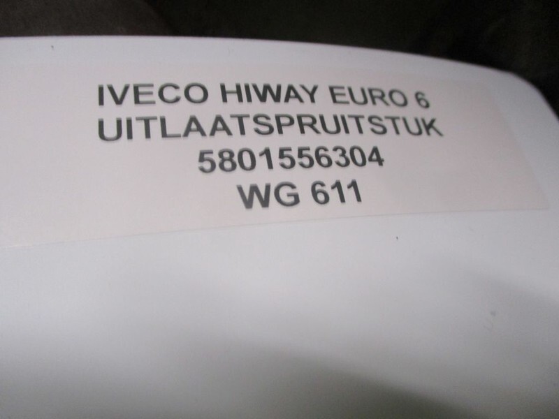 Iveco HIWAY 5801556304 UITLAATSPRUITSTUK EURO 6 - Collecteur d'échappement pour Camion: photos 2 Iveco HIWAY 5801556304 UITLAATSPRUITSTUK EURO 6 - Collecteur d'échappement pour Camion: photos 2