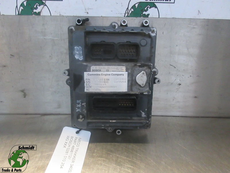 Iveco TRAKKER 340S34/ 4898112// BOSCH 0281 010 254 EBS MODULE - Système électrique pour Camion: photos 1 Iveco TRAKKER 340S34/ 4898112// BOSCH 0281 010 254 EBS MODULE - Système électrique pour Camion: photos 1