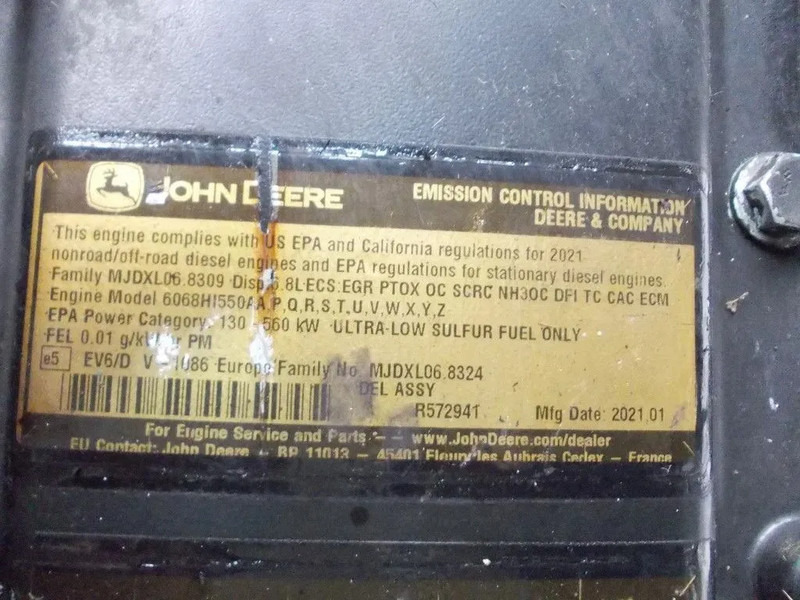 John Deere CD6068U157176//6068H1550 6,8L 2753F/6000 UUR KOM UIT STRAUTMANN VM 2002D-SF - Moteur pour Camion: photos 5 John Deere CD6068U157176//6068H1550 6,8L 2753F/6000 UUR KOM UIT STRAUTMANN VM 2002D-SF - Moteur pour Camion: photos 5