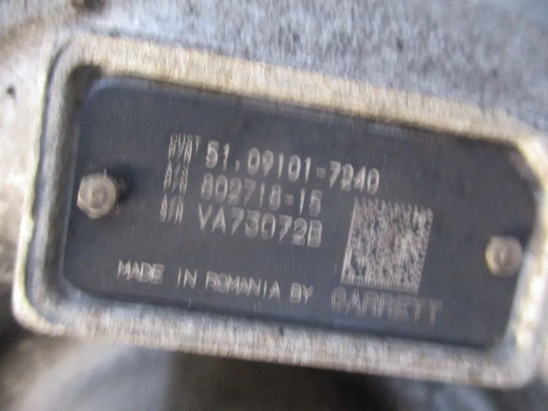 MAN TGS 51.09101-7240 TURBO EURO 6 - Turbocompresseur pour Camion: photos 2 MAN TGS 51.09101-7240 TURBO EURO 6 - Turbocompresseur pour Camion: photos 2