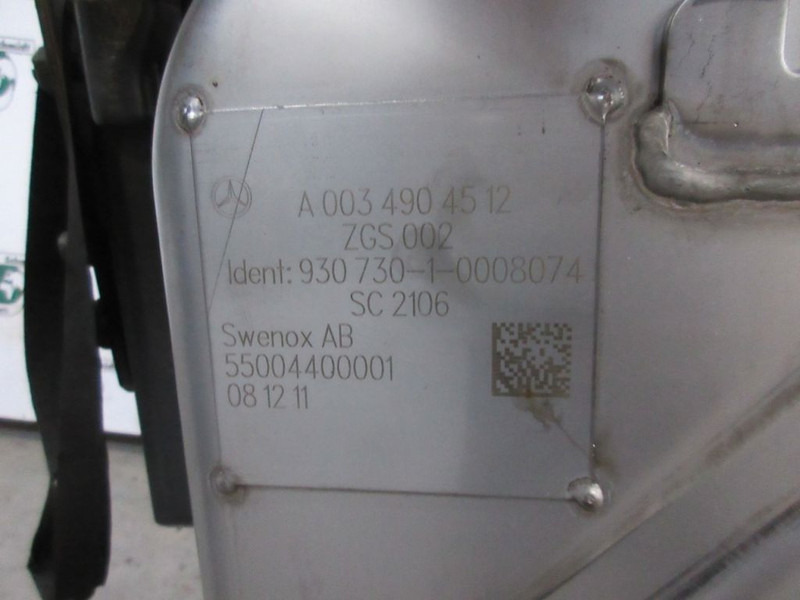 Mercedes-Benz ACTROS A 003 490 45 12 KATALYSATOR - Catalyseur pour Camion: photos 5 Mercedes-Benz ACTROS A 003 490 45 12 KATALYSATOR - Catalyseur pour Camion: photos 5