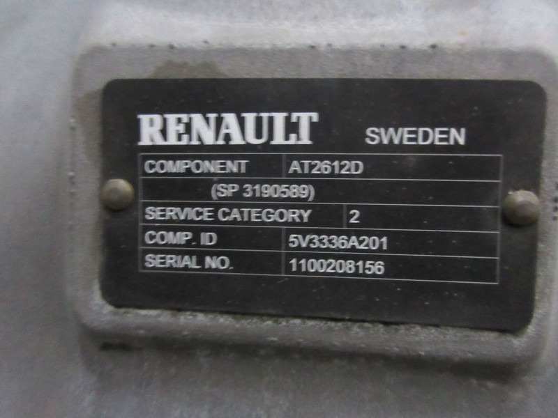 Renault AT 2612 D /3190589 /7403190584 PREMUIM 460 EURO 6 - Boîte de vitesse pour Camion: photos 5 Renault AT 2612 D /3190589 /7403190584 PREMUIM 460 EURO 6 - Boîte de vitesse pour Camion: photos 5