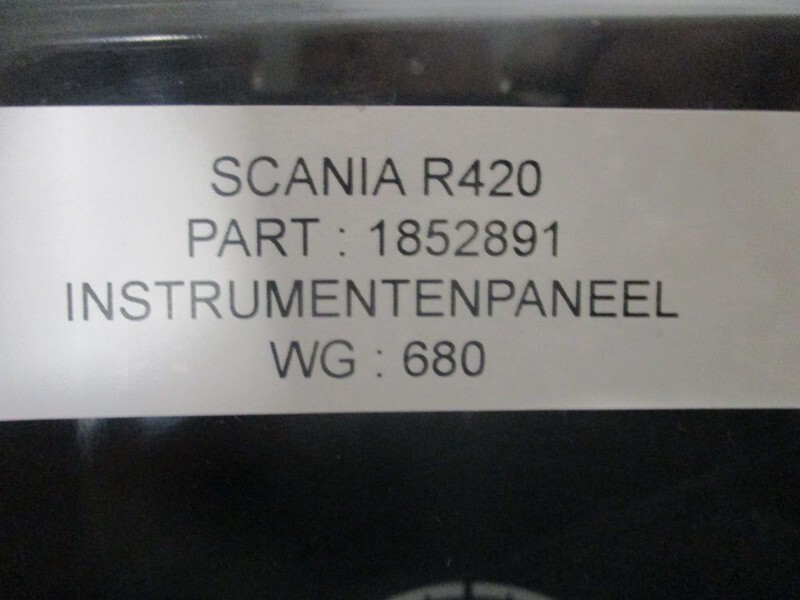 Scania 1852891 scania r 420 euro 5 - Panel de instrumentos pour Camion: photos 2 Scania 1852891 scania r 420 euro 5 - Panel de instrumentos pour Camion: photos 2
