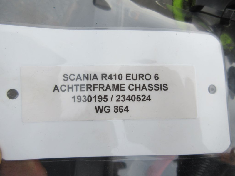 Scania 1930195//2340524 ACHTER BALK EN ACCU BAK SCANIA S 410 MODEL 2020 - Frame/ Châssis pour Camion: photos 5 Scania 1930195//2340524 ACHTER BALK EN ACCU BAK SCANIA S 410 MODEL 2020 - Frame/ Châssis pour Camion: photos 5
