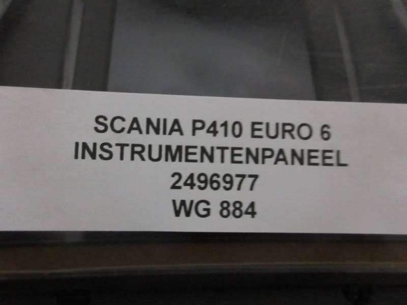 Scania P410 2496977 INSTRUMENTENPANEEL EURO 6 - Panel de instrumentos pour Camion: photos 3 Scania P410 2496977 INSTRUMENTENPANEEL EURO 6 - Panel de instrumentos pour Camion: photos 3