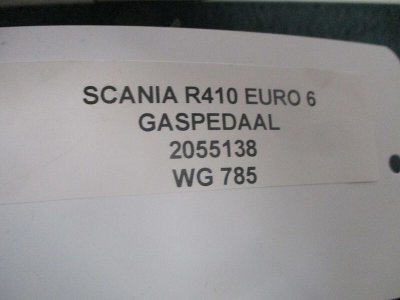 Scania R410 2055138 GASPEDAAL EURO 6 MODEL 2020 - Pédale pour Camion: photos 2 Scania R410 2055138 GASPEDAAL EURO 6 MODEL 2020 - Pédale pour Camion: photos 2