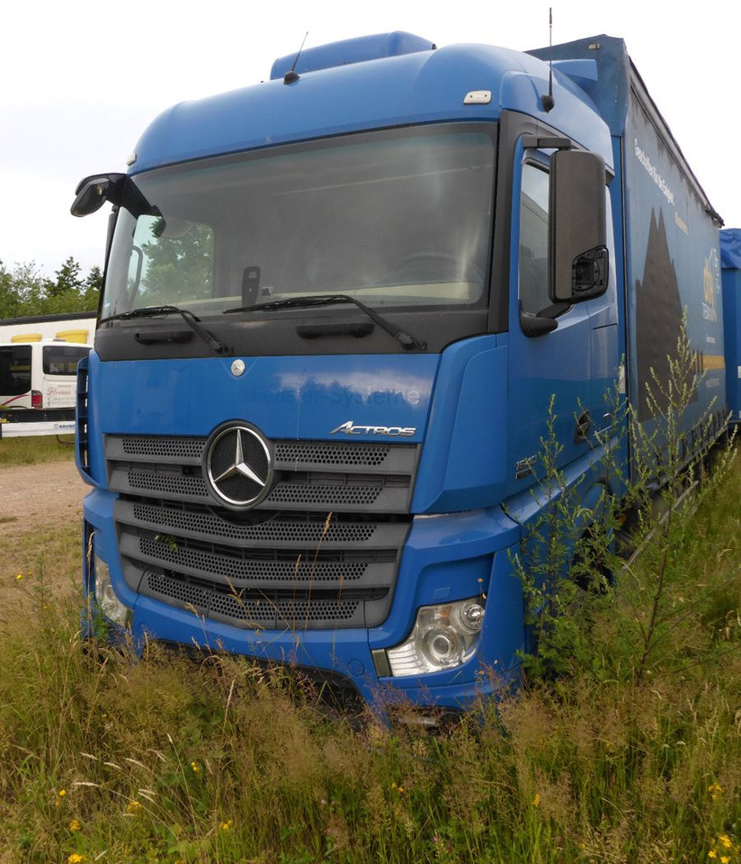 Mercedes-Benz 1840 Top Zustand 106 m3  Euro 6 + Anhänger - Camion à rideaux coulissants: photos 1 Mercedes-Benz 1840 Top Zustand 106 m3  Euro 6 + Anhänger - Camion à rideaux coulissants: photos 1