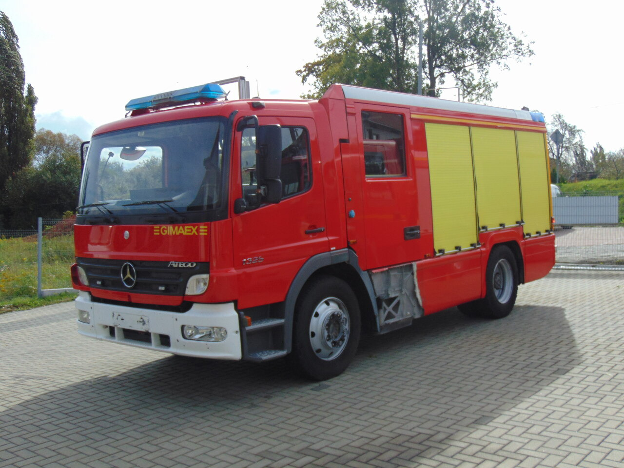 MERCEDES-BENZ Atego 1325F GIMAEX - Camion de pompier: photos 2 MERCEDES-BENZ Atego 1325F GIMAEX - Camion de pompier: photos 2