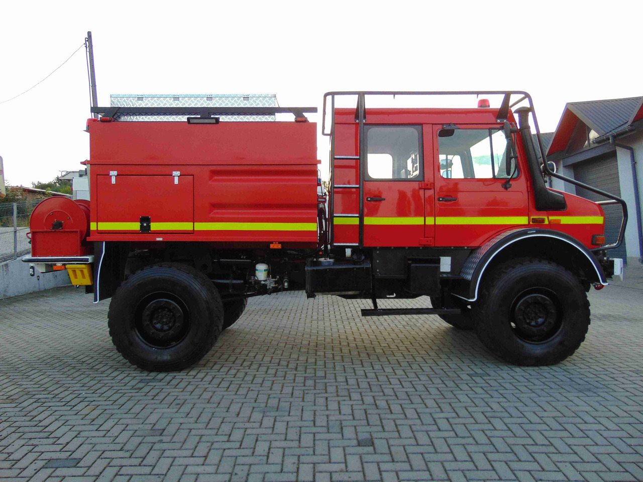 Camion de pompier MERCEDES-BENZ Unimog U5000 4x4 DESAUTEL - 5000 WATER !!!: photos 6