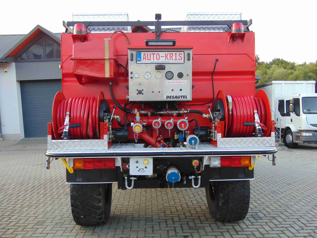 Camion de pompier MERCEDES-BENZ Unimog U5000 4x4 DESAUTEL - 5000 WATER !!!: photos 11