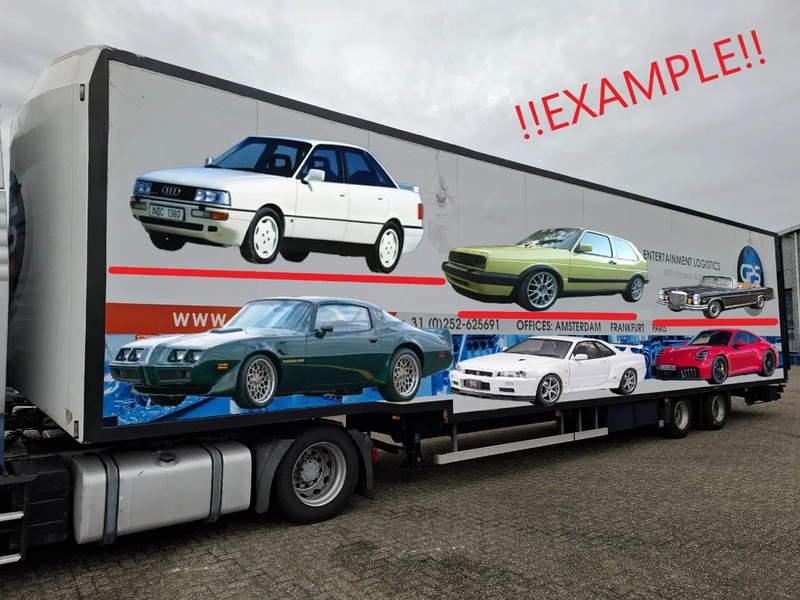 LECI TRAILER SR2E / NL RACE TRAILER / CAR TRANSPORT / 6CARS / 2XLIFT 3TON / WINCH / TUV:27-02-2026 / 2002 - Semi-remorque porte-voitures: photos 1 LECI TRAILER SR2E / NL RACE TRAILER / CAR TRANSPORT / 6CARS / 2XLIFT 3TON / WINCH / TUV:27-02-2026 / 2002 - Semi-remorque porte-voitures: photos 1