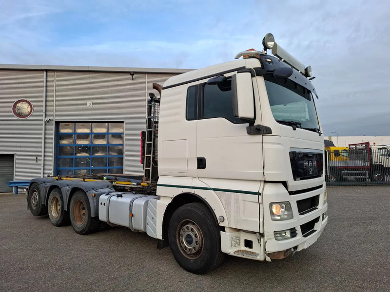 MAN TGX35.480 / LIFT+LENKACHSE / ONLY:392634 KM / JOAB HOOK / AIRCO / FRIDGE / AUTOMATIC / EURO-5 / 2012 - Camion - système de câble: photos 3 MAN TGX35.480 / LIFT+LENKACHSE / ONLY:392634 KM / JOAB HOOK / AIRCO / FRIDGE / AUTOMATIC / EURO-5 / 2012 - Camion - système de câble: photos 3