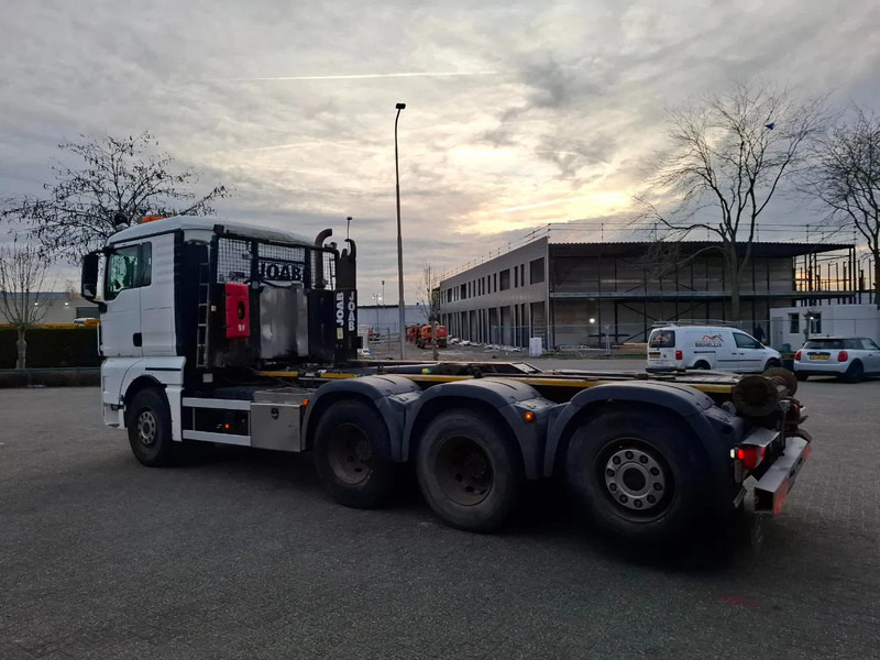 MAN TGX35.480 / LIFT+LENKACHSE / ONLY:392634 KM / JOAB HOOK / AIRCO / FRIDGE / AUTOMATIC / EURO-5 / 2012 - Camion - système de câble: photos 4 MAN TGX35.480 / LIFT+LENKACHSE / ONLY:392634 KM / JOAB HOOK / AIRCO / FRIDGE / AUTOMATIC / EURO-5 / 2012 - Camion - système de câble: photos 4