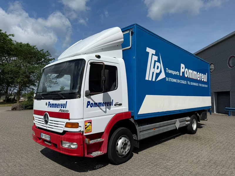 Mercedes-Benz Atego 1217 / ONLY:634742 KM / PLATFORM 1500 KG / OLD TACHO / GOOD CONDITION / MANUAL / 2000 - Camion fourgon: photos 1 Mercedes-Benz Atego 1217 / ONLY:634742 KM / PLATFORM 1500 KG / OLD TACHO / GOOD CONDITION / MANUAL / 2000 - Camion fourgon: photos 1