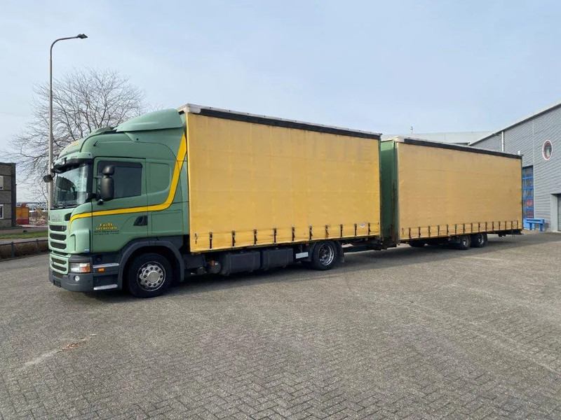 Scania G360 / VOLUME COMBI / GERMAN TRUCK / RETARDER / PARKCOOL / DOUBLE TANK / CURTAIN SAILS / MANUAL / EURO-5 / 2010 - Camion fourgon: photos 1 Scania G360 / VOLUME COMBI / GERMAN TRUCK / RETARDER / PARKCOOL / DOUBLE TANK / CURTAIN SAILS / MANUAL / EURO-5 / 2010 - Camion fourgon: photos 1