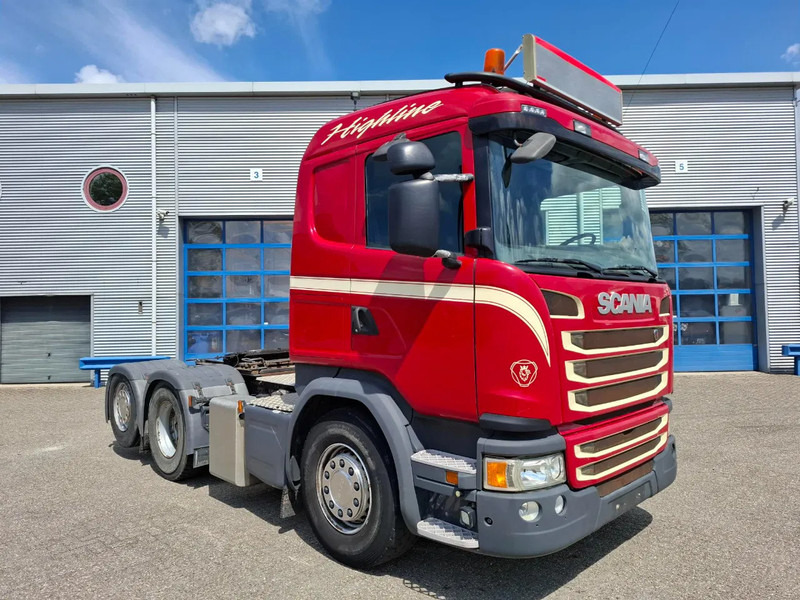 Scania G410 / 6X2 / HYDRAULICS / ONLY:398177 KM / FRIDGE / AUTOMATIC / EURO-6 / 2015 - Tracteur routier: photos 2 Scania G410 / 6X2 / HYDRAULICS / ONLY:398177 KM / FRIDGE / AUTOMATIC / EURO-6 / 2015 - Tracteur routier: photos 2