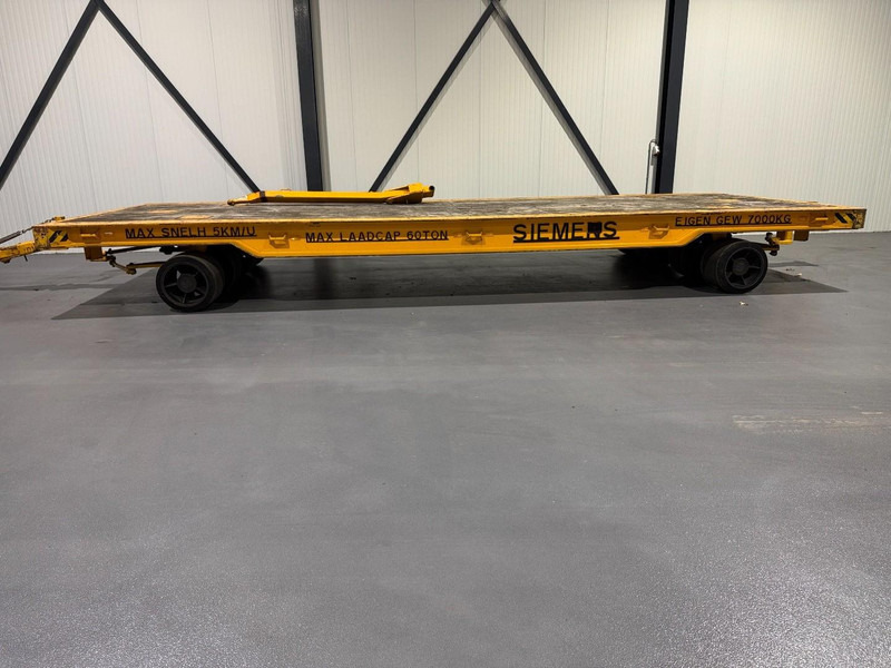 Buiscar Industrial Drawbar Trailer 60 Tons 4-8 - Remorque plateau: photos 2 Buiscar Industrial Drawbar Trailer 60 Tons 4-8 - Remorque plateau: photos 2