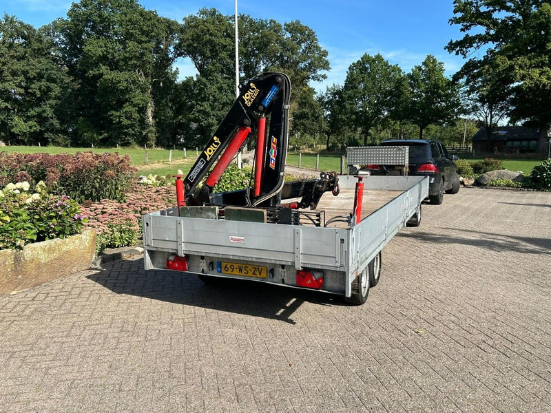 Remorque plateau Hulco ROTA-3, Jolly GLA 2610 Crane / Kraan / Grua / Kran / Grue: photos 15 Remorque plateau Hulco ROTA-3, Jolly GLA 2610 Crane / Kraan / Grua / Kran / Grue: photos 15