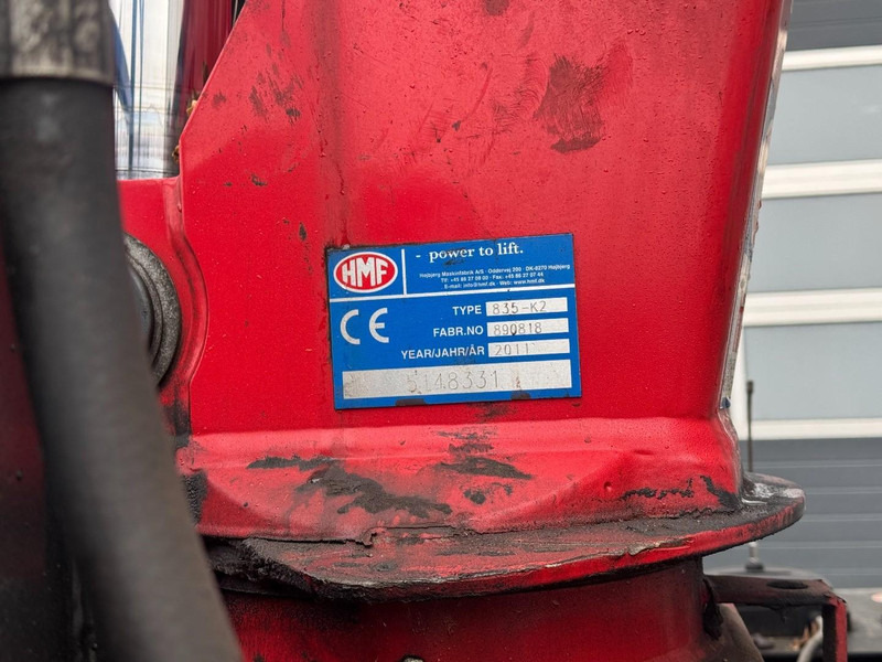 Camion grue Scania P320 HMF 835 2 x Hydraulik, Remote: photos 10