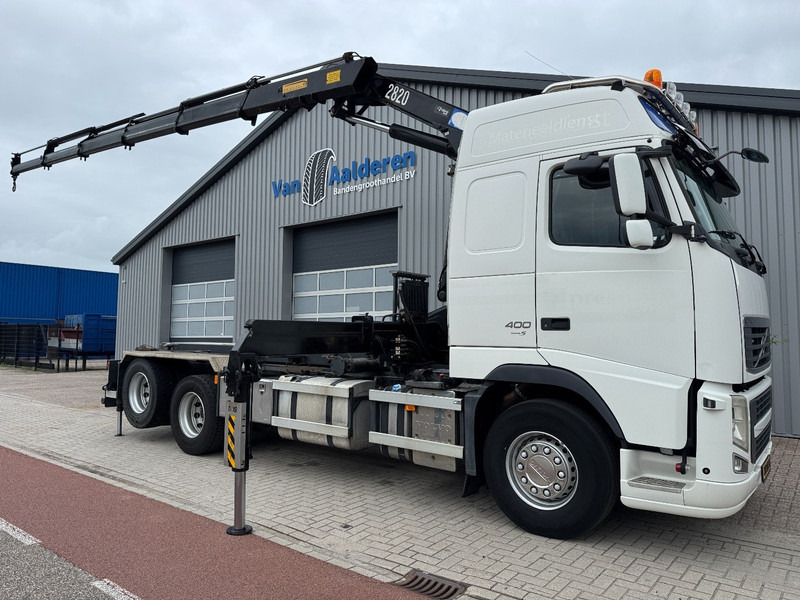 Volvo FH 6x2 HMF 2820 K5, NCH Cable system - Camion grue: photos 1 Volvo FH 6x2 HMF 2820 K5, NCH Cable system - Camion grue: photos 1