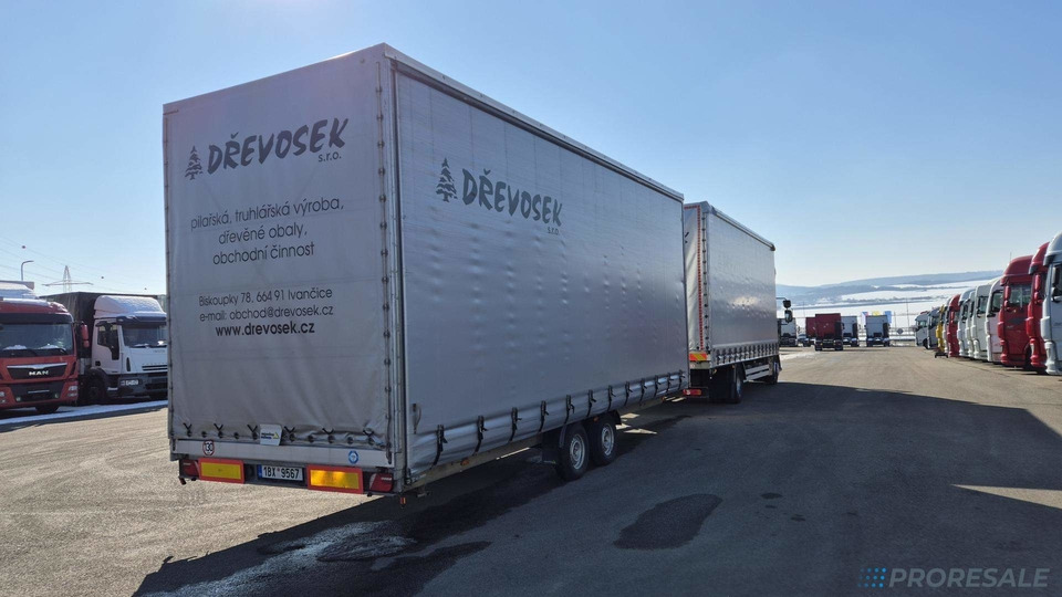 AGADOS DONA 58 valník s plachtou - prodejné jen s vozidlem RENAULT - R0457 - cena je za celou soupravu - Camion à rideaux coulissants: photos 2 AGADOS DONA 58 valník s plachtou - prodejné jen s vozidlem RENAULT - R0457 - cena je za celou soupravu - Camion à rideaux coulissants: photos 2