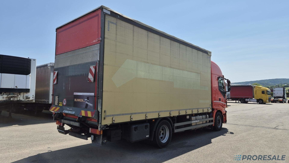 IVECO STRALIS AS 190S42 EURO 6 - valník s plachtou + hydraulické čelo - Camion à rideaux coulissants: photos 3 IVECO STRALIS AS 190S42 EURO 6 - valník s plachtou + hydraulické čelo - Camion à rideaux coulissants: photos 3
