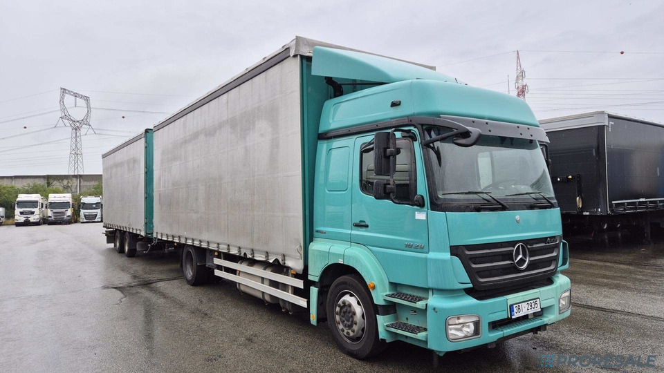 MERCEDES-BENZ AXOR 1829 L EURO 5 velkoobjemová souprava - prodejné jen s přívěsem RUFA ZTC 13-21 P0470Z - cena je za celou soupravu - Camion à rideaux coulissants: photos 1 MERCEDES-BENZ AXOR 1829 L EURO 5 velkoobjemová souprava - prodejné jen s přívěsem RUFA ZTC 13-21 P0470Z - cena je za celou soupravu - Camion à rideaux coulissants: photos 1