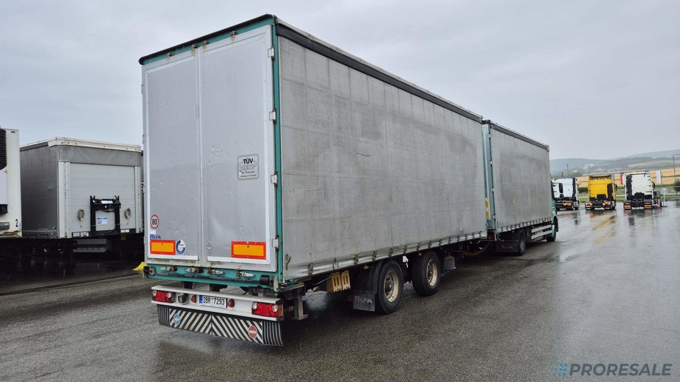 OSTATNÍ RUFA ZTC 13-21 velkoobjemová souprava - prodejné jen s vozidlem Mercedes MB0333Z - cena je za celou soupravu - Camion à rideaux coulissants: photos 1 OSTATNÍ RUFA ZTC 13-21 velkoobjemová souprava - prodejné jen s vozidlem Mercedes MB0333Z - cena je za celou soupravu - Camion à rideaux coulissants: photos 1