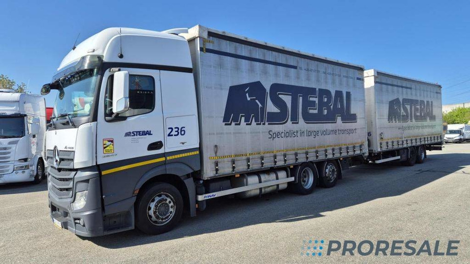 PANAV TV018M velkoobjemová souprava - prodejné jen s vozidlem MB ACTROS MB0320Z - cena je za celou soupravu - Camion à rideaux coulissants: photos 3 PANAV TV018M velkoobjemová souprava - prodejné jen s vozidlem MB ACTROS MB0320Z - cena je za celou soupravu - Camion à rideaux coulissants: photos 3